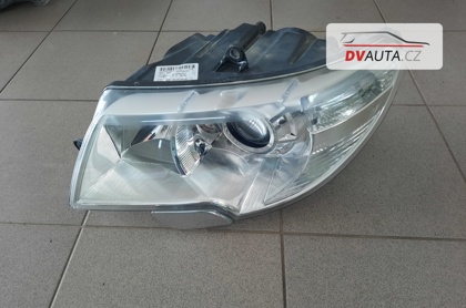 Levé přední světlo na škoda Superb II